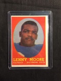 1958 Topps #10 LENNY MOORE Colts Vintage Football Card