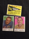 3 Card Lot of 1959 Topps Football Cards - #83, #84, #85 Vintage Football Cards