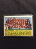 1956 Topps #22 CHICAGO CARDINALS Team Card Vintage Football Card