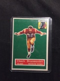 1956 Topps #37 CHUCK DRAZENOVICH Redskins Vintage Football Card