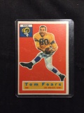 1956 Topps #42 TOM FEARS Rams Vintage Football Card