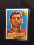 1956 Topps #62 BILLY WILSON 49ers Vintage Football Card