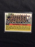 1956 Topps #63 PITTSBURGH STEELERS Team Card Vintage Football Card
