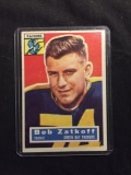 1956 Topps #67 BOB ZATKOFF Packers Vintage Football Card