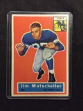 1956 Topps #72 JIM MUTSCHELLER Colts Vintage Football Card