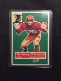 1956 Topps #73 VOLNEY PETERS Redskins Vintage Football Card