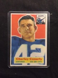 1956 Topps #77 CHARLEY CONERLY Giants Vintage Football Card
