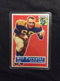 1956 Topps #79 BILL FORESTER Packers Vintage Football Card