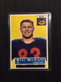1956 Topps #83 BILL MCCOLL Bears Vintage Football Card