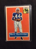 1956 Topps #84 BERT RECHICHAR Colts Vintage Football Card