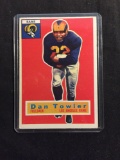 1956 Topps #90 DAN TOWLER Rams Vintage Football Card