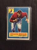 1956 Topps #94 CHUCK ULRICH Cardinals Vintage Football Card