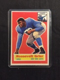 1956 Topps #101 ROOSEVELT GRIER Giants Vintage Football Card