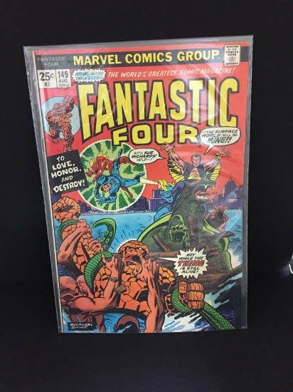 Marvel Fantastic Four # 149--Sub Mariner appearance--Gerry Conway,Rich Bucker--1974