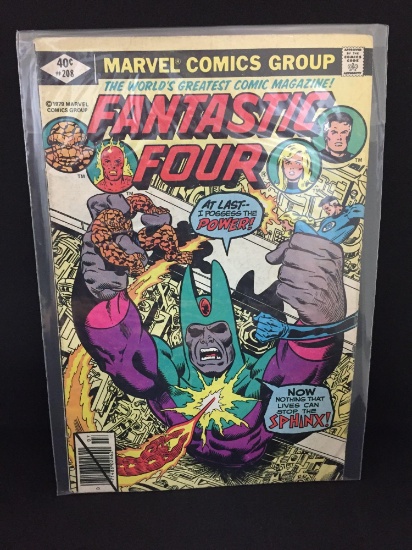 Marvel Fantastic Four #208 1979 Nova Sphinx Comet & Powerhouse