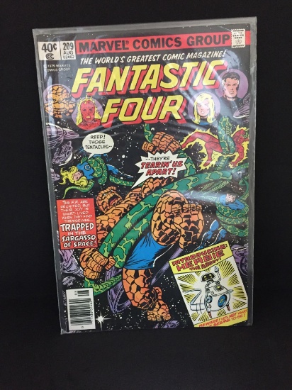 Marvel Fantastic Four #209 August 1979 1ST APPEARANCE OF HERBIE THE ROBOT