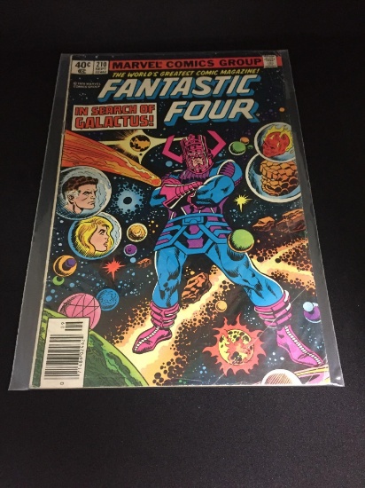 Marvel Fantastic Four #210 1979 In Search of Galactus