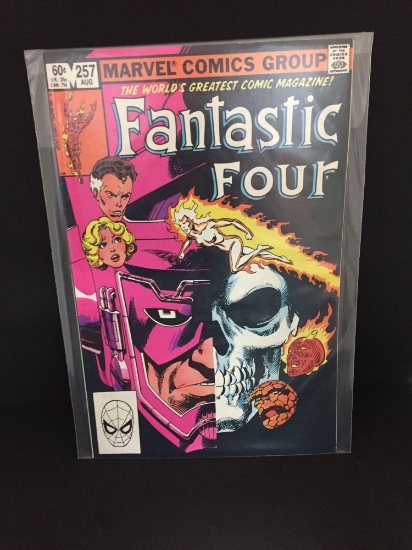 Marvel Fantastic Four #257 1983 Scarlet Witch and Galactus Appearance