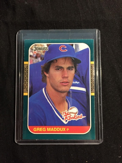 1987 Donruss The Rookies #52 GREG MADDUX Cubs Braves ROOKIE Baseball Card