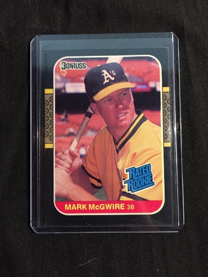 1987 Donruss #46 MARK McGWIRE A's Cardinals ROOKIE Baseball Card