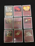 Lot of 9 MTG Magic the Gathering UNLIMITED Trading Cards from Collection