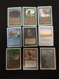 Lot of 9 MTG Magic the Gathering UNLIMITED Trading Cards from Collection