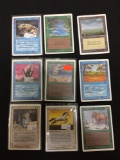 Lot of 9 MTG Magic the Gathering UNLIMITED Trading Cards from Collection