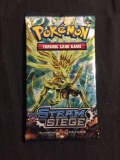 POKEMON XY Steam & Siege Factory Sealed Booster Pack 10 Game Cards