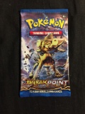 POKEMON XY Breakpoint Factory Sealed Booster Pack 10 Game Cards