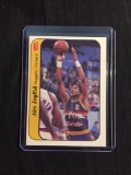 1986-87 Fleer Stickers #4 ALEX ENGLISH Nuggets Vintage Basketball Card