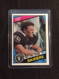 1984 Topps #111 HOWIE LONG Raiders ROOKIE Football Card