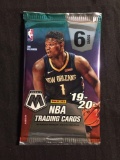 Mosaic Panini NBA Trading Cards 19-20 Factory Sealed Pack 6 Cards