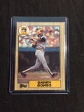 1987 Topps #320 BARRY BONDS Pirates Giants ROOKIE Baseball Card