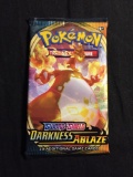 POKEMON Sword & Shield Darkness Ablaze Factory Sealed Booster Pack 10 Game Cards