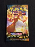 POKEMON Sword & Shield Darkness Ablaze Factory Sealed Booster Pack 10 Game Cards