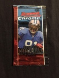 2007 Bowman Chrome Football 4 Card Pack from Sealed Hobby Box