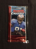 2007 Bowman Chrome Football 4 Card Pack from Sealed Hobby Box