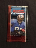2007 Bowman Chrome Football 4 Card Pack from Sealed Hobby Box