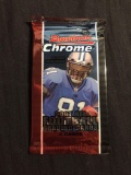 2007 Bowman Chrome Football 4 Card Pack from Sealed Hobby Box