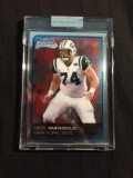 2006 Bowman Chrome Silver NICK MANGOLD Jets Rookie UNCIRCULATED Football Card /519