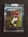 2006 Bowman Chrome Silver MAURICE STOVALL Bucs Rookie UNCIRCULATED Football Card /519