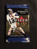 2002 Ultra Football 10 Card Pack From Sealed Hobby Box