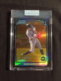 2003 Bowman Chrome Gold Refractor CLINT BARMES Rockies Rookie UNCIRCLATED Baseball Card /170