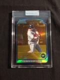 2003 Bowman Chrome Gold Refractor ANDREW DONINIQUE Red Sox UNCIRCULATED Baseball Card /170
