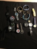 Huge Estate Watch Lot - Vintage & Modern - As Found