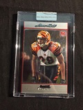 2007 Bowman Chrome Silver LEON HALL Bengals Rookie UNCIRCULATED Football Card /1079