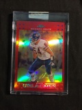 2007 Topps Chrome Red Refractor BRIAN URLACHER Bears UNCIRCULATED Football Card /139