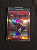 2007 Topps Chrome Red Refractor JAY CUTLER Broncos UNCIRCULATED Football Card /139