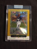 2005 Topps Chrome Gold Xfractor VERNAND MORENCY Texans Autograph Rookie UNCIRCULATED