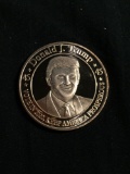 POTUS Donald Trump 1 OZ .999 Fine Copper Bullion Round